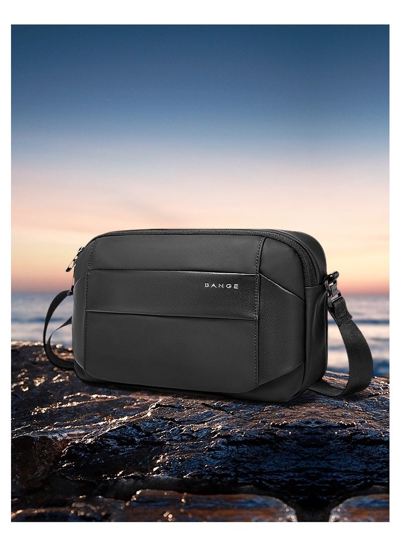 Bange Multifunctional Waterproof Sling chest bag BG 7717 Black - Image 4