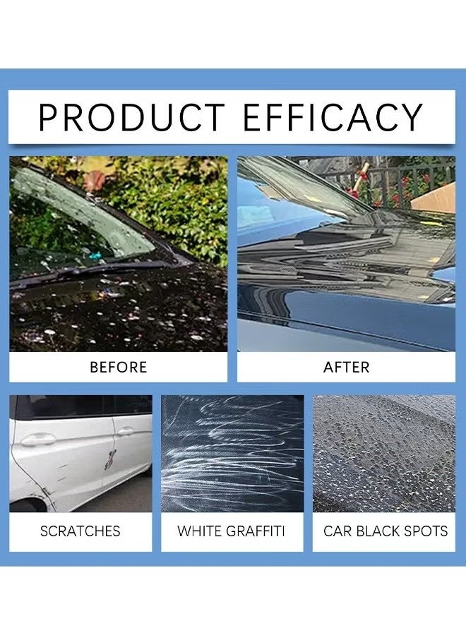 Homonth 120ml Nano Ceramic Car Coating Spray Waterless Polish Wax Scratch Repair Hydrophobic Protective Spray for Car Paint Glass Motorcycle Boat - Image 4