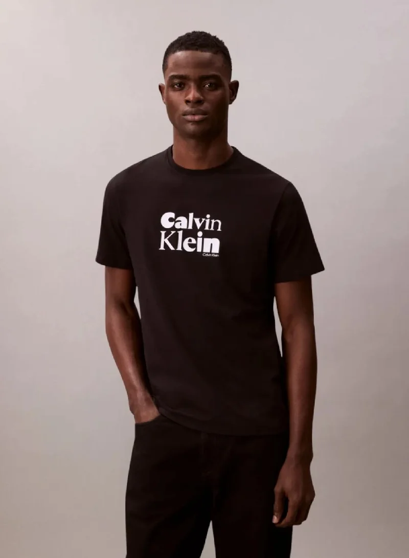 Calvin Klein Logo Cotton T-Shirt