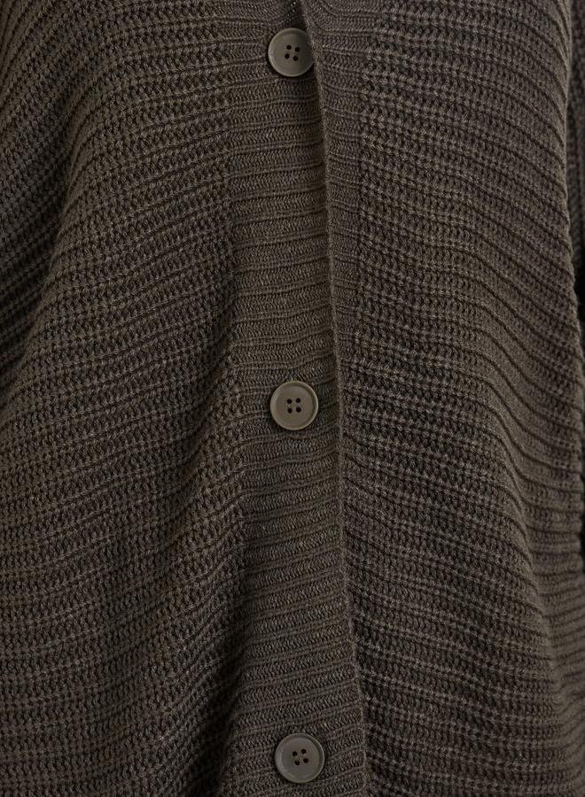 Styli Oversized Chunky Knit Button Down Cardigan - Image 4