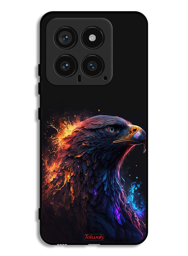 Tolwak Xiaomi 14 Protective Case Cover Eagle Art - Image 1