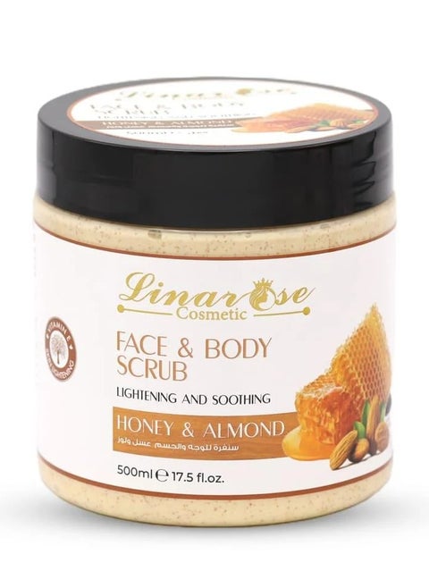 Honey & Almond Face & Body Scrub - 500ml