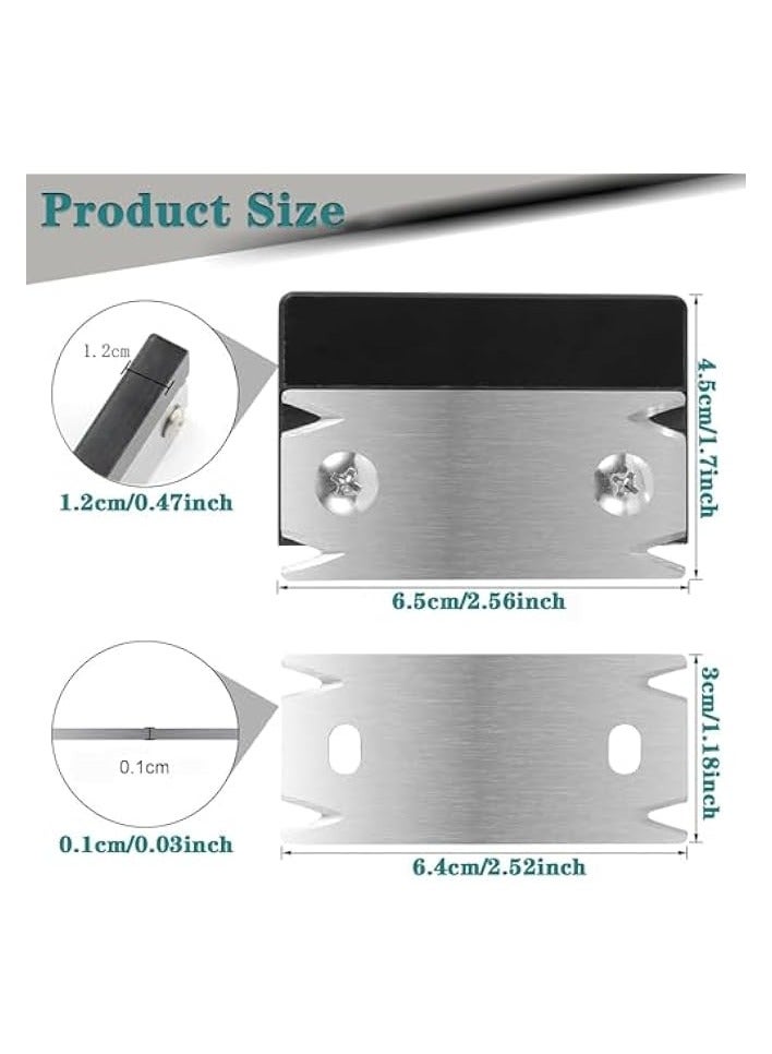 بروماس ماكينة تشذيب حواف الحواف، قاطع حواف من الفولاذ المقاوم للصدأ مع شفرة بديلة واحدة، مكشطة شرائح شطب الخشب، لخشب PVC ABS - Image 3