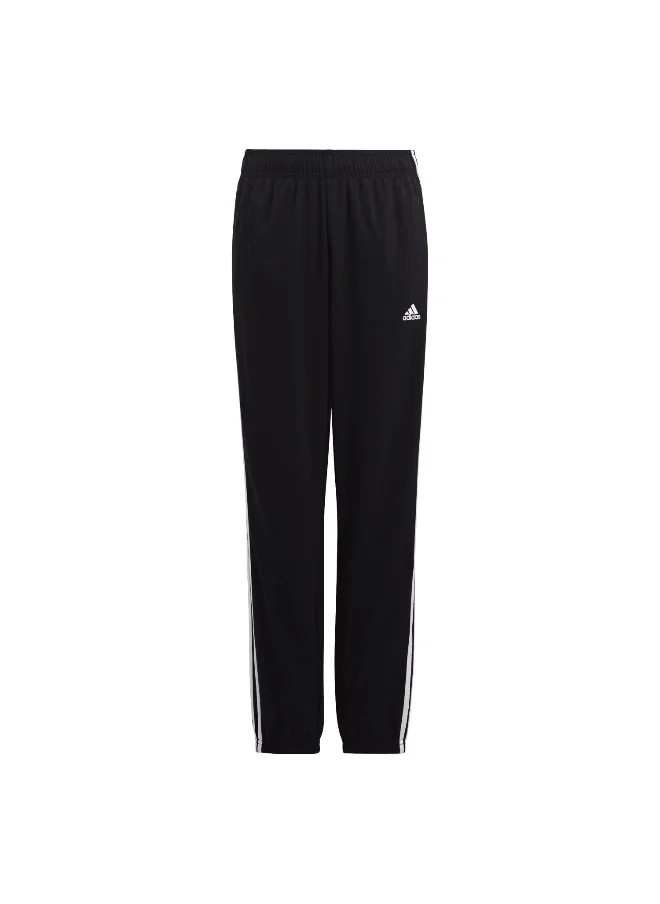 اديداس adidas U 3S Woven Pant Black Training Pants 7-8Y