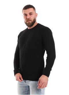 Caesar Wool Mens Pullover With Multi Design  - Image 2