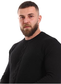 Caesar Wool Mens Pullover With Multi Design  - Image 3