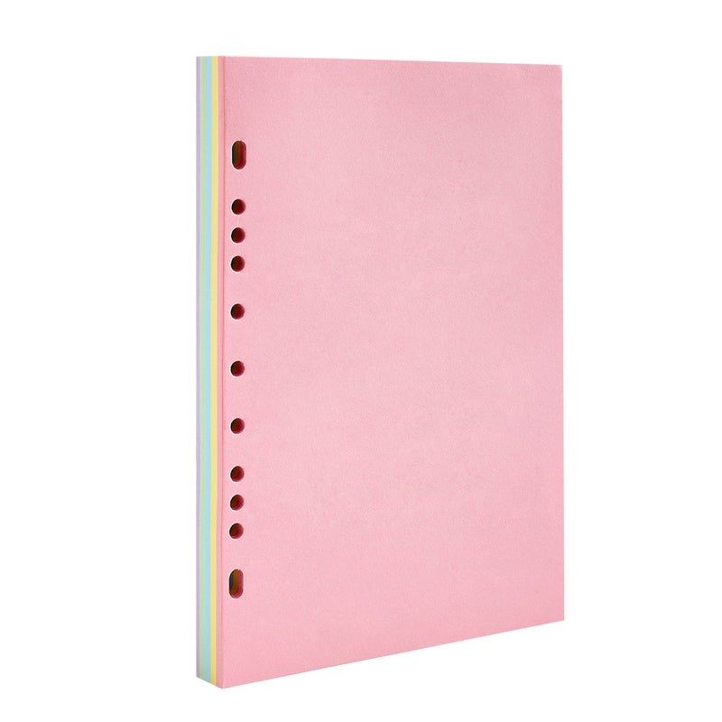 Generic A5 Lined Refill Paper 3/6/7 HolesA5 color paper blank universal hole A5 color paper blank universal hole 