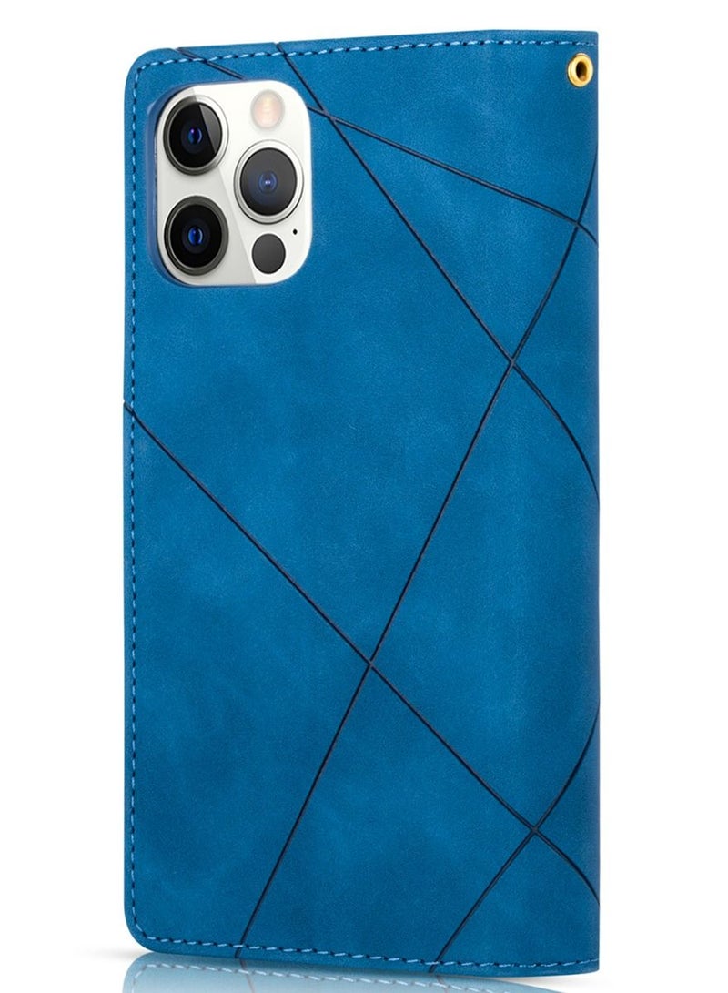 Suteni Flip Cover Leather Protective Hidden Card Slots Phone Case for iPhone - Image 2