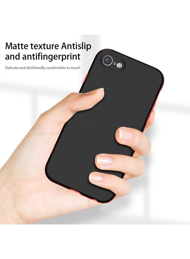 S-TOP Case For iPhone SE 2022 / 2020 / 8 / 7 Two Color Full Protective 3-in-1 Phone Case - Image 2