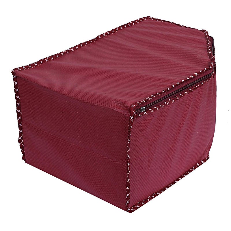 Kuber Industries Kuber Industries NonWoven Blouse Cover BagCloth OrganizerClothes Bags For Storage ClothesPack Of 3 Maroon - Image 2
