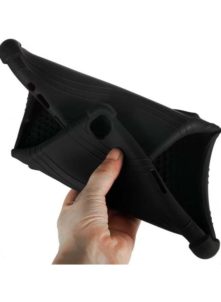 VKL Compatible with Honor Pad X8/ Pad X8 Lite 10.1 inch Tablet Silicon Case Protective Shell,Silicon Shockproof Protective Case (Black) - Image 4