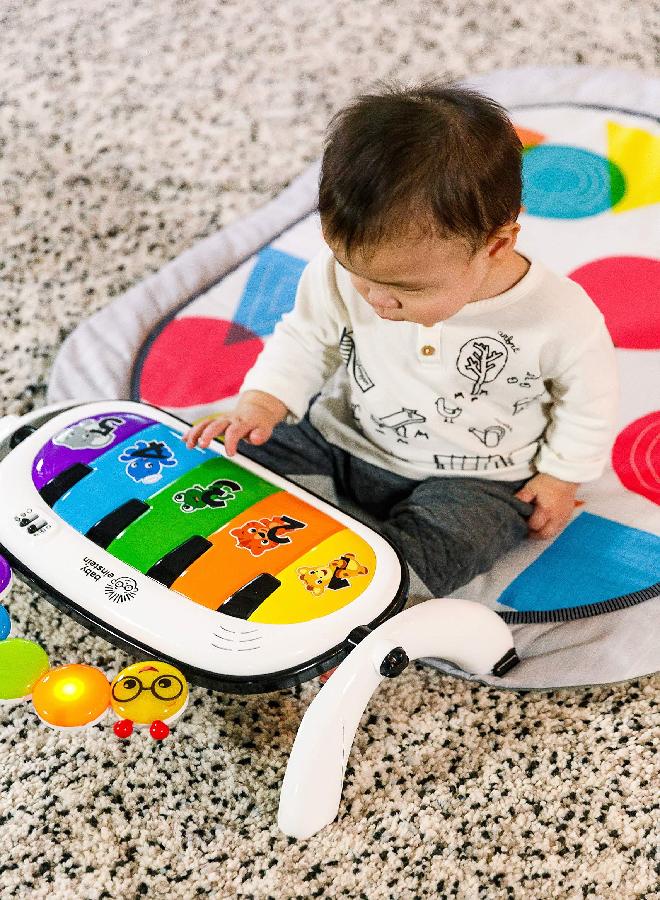 Baby Einstein Baby Einstein 4-in-1 Kickin' Tunes Music and Language Play Gym and Piano Tummy Time Activity Mat - Image 4