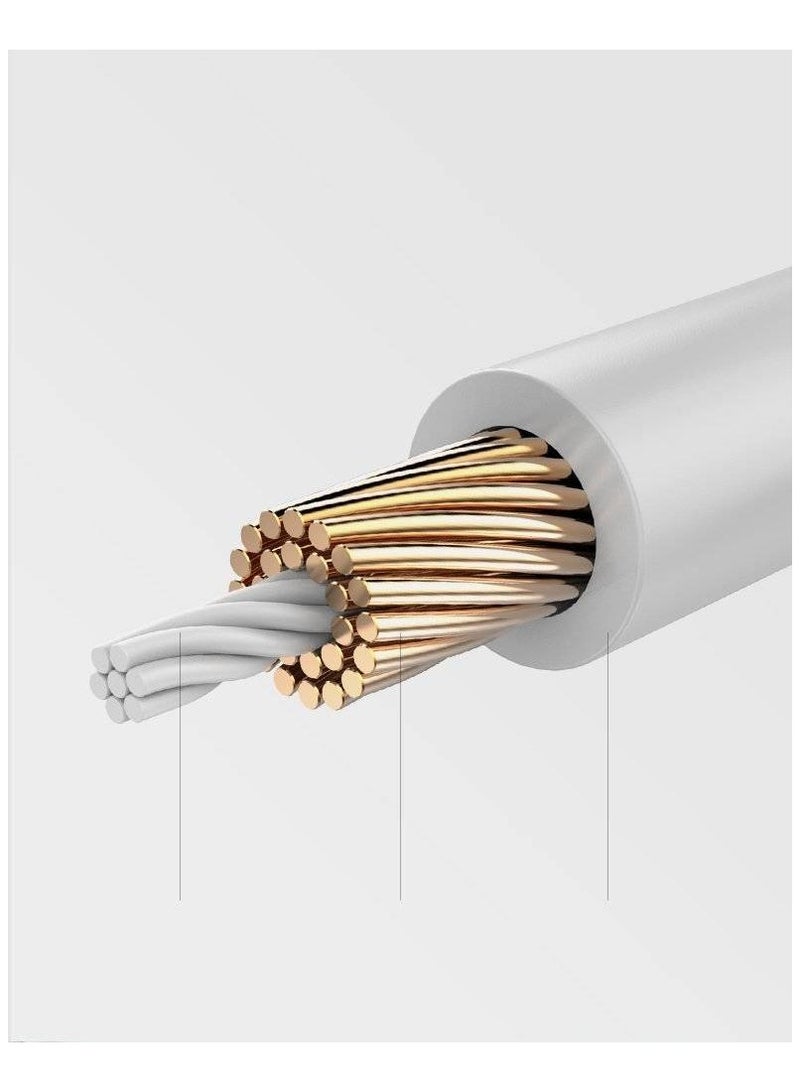 يو جرين UGREEN Cat 6 U/UTP Pure Copper Ethernet Flat Cable 0.5m (Black) - Image 3