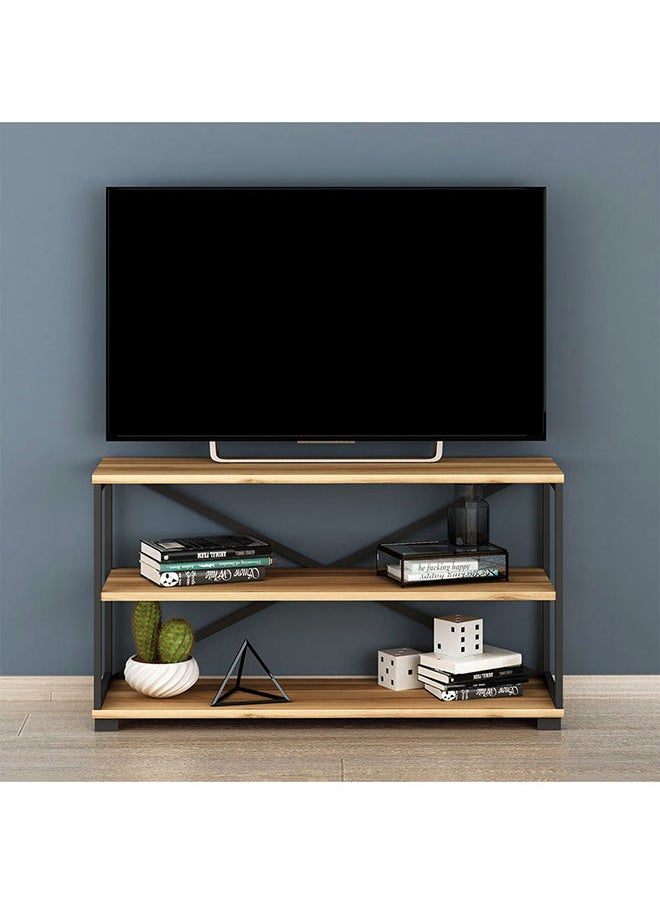 DANUBE HOME Nuovo TV Cabinet For Up To 55 Inches TV Multifunctional Home Theater TV Rack Brown 102x30x55 cm  - Image 1
