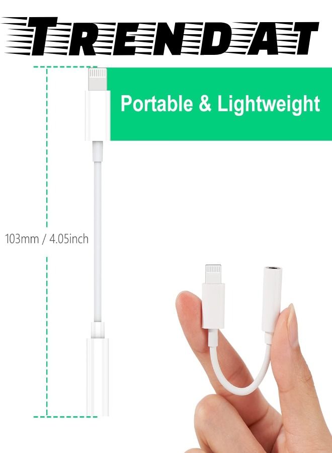 Jack adapter from iPhone input to 3.5 mm headphone - works directly without Bluetooth - Image 3