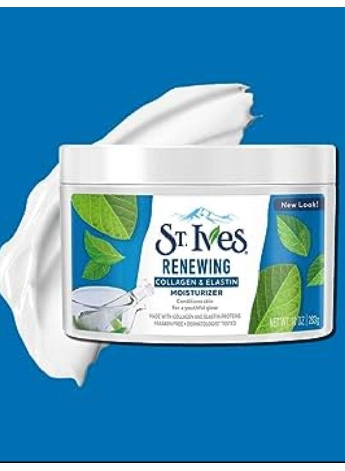 ST. Ives Facial Moisturizer Renewing Skin Collagen & Elastin - Image 1