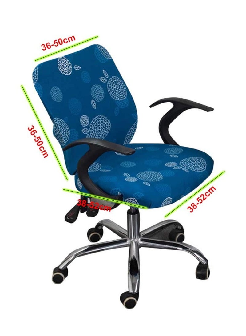 SOLARAE Universal Stretchable Computer Office Chair Cover - Modern Slipcover for Rotating Chairs, Removable and Easy to Clean, Perfect for a Simplistic Style Upgrade. - Image 5