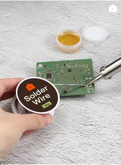 LAWAZIM Solder Core Wire 60g with 10G Resin 3 Sets - Rosin Core Solder Wire for Electronics, Electrical Soldering, Circuit Board Repair, DIY Projects - High Melting Point, Non-Corrosive Durable Joints  - Image 5
