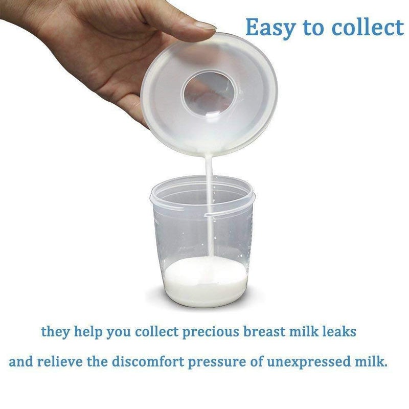 Finever Breast Milk Leak Collection Shell Nursing Mom for Breastfeeding Nipple Cups (2Pack) - Image 5