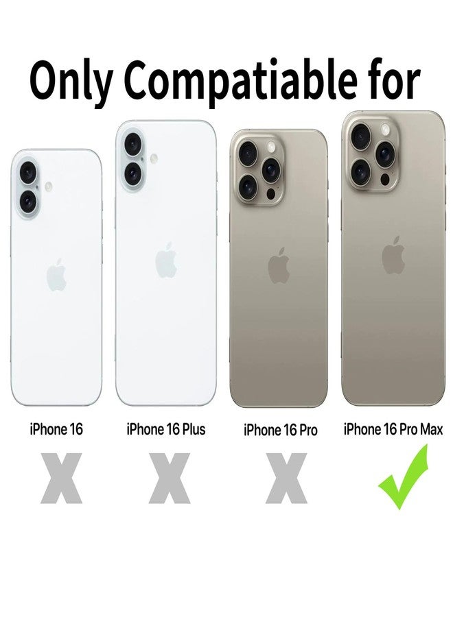 TENOC جراب هاتف TENOC متوافق مع iPhone 16 Pro Max، جراب شفاف مقاوم للصدمات، غطاء نحيف واقٍ لهاتف بحجم 6.9 بوصة - Image 2