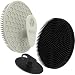 BEAUTAIL Silicone Body and Face Scrubber Set 3 Pack BEAUTAIL Shower Bath Scrubber Gentle Exfoliating Brush for Women Men Baby Sensitive Skin More Hygienic Than Traditional Loofah Long Lasting BlackGray - Image 2