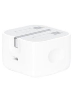 CoomBe 35W USB-C 3-Pin Power Adapter with 1M Type-C to Type-C Cable White, Compatible with iPhone 15/15 Plus/15 Pro/15 Pro Max/16/16 Plus/16 Pro/16 Pro Max/iPad Pro/Air/Mini/10th  - Image 3