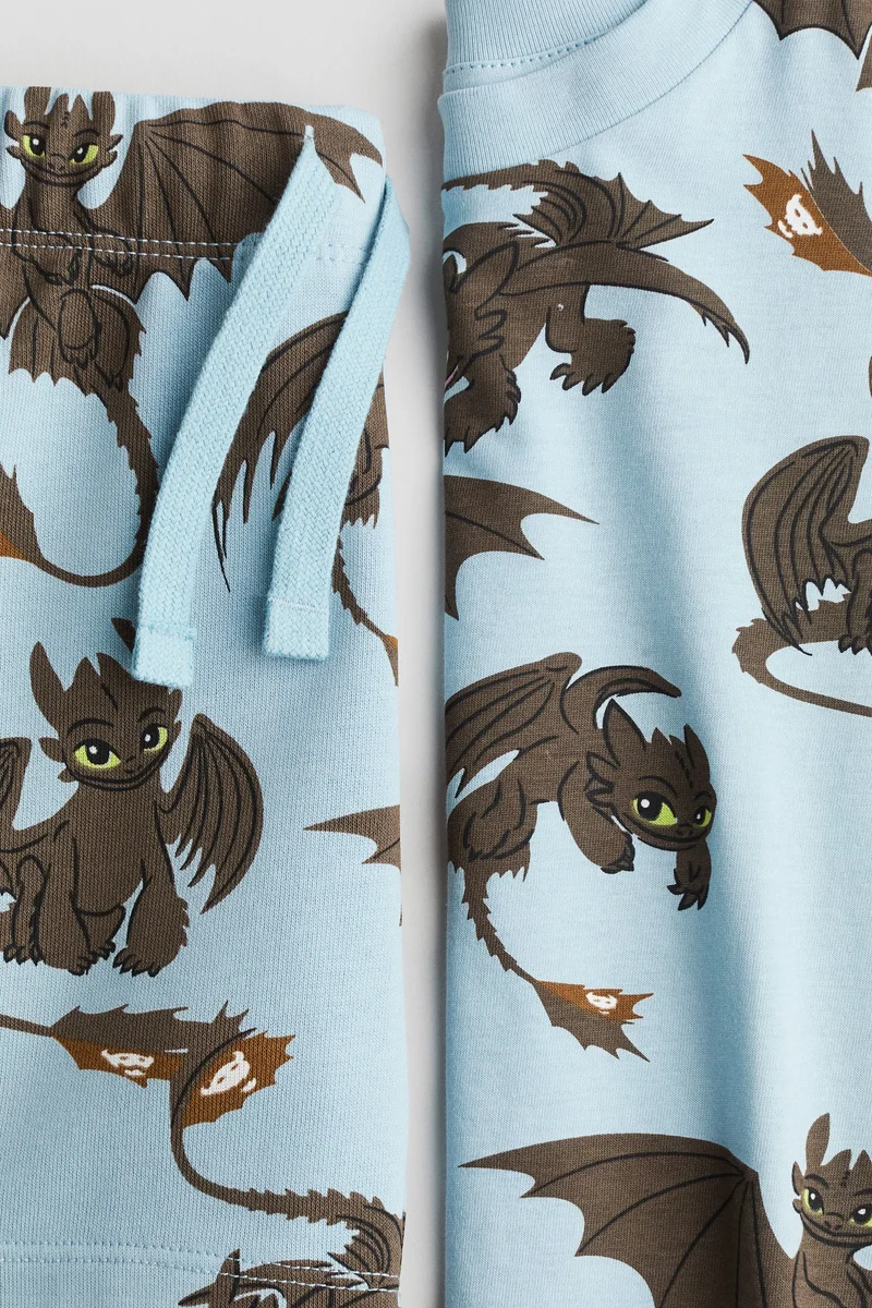 H&M 2-piece printed set