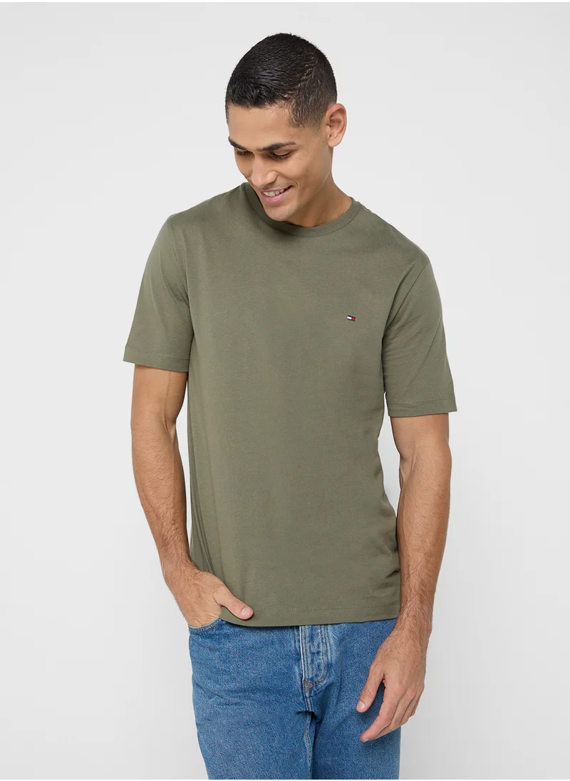 تومي هيلفيغر Essential Crew Neck T-Shirt