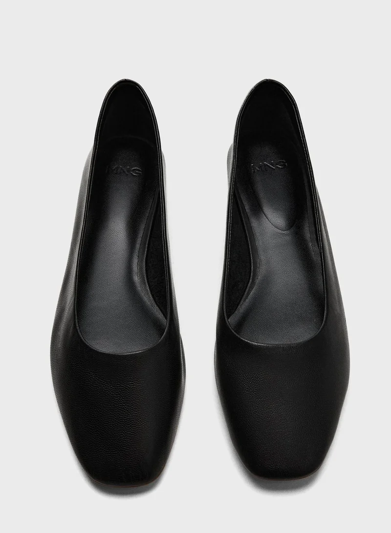 MANGO Sua Ballerinas