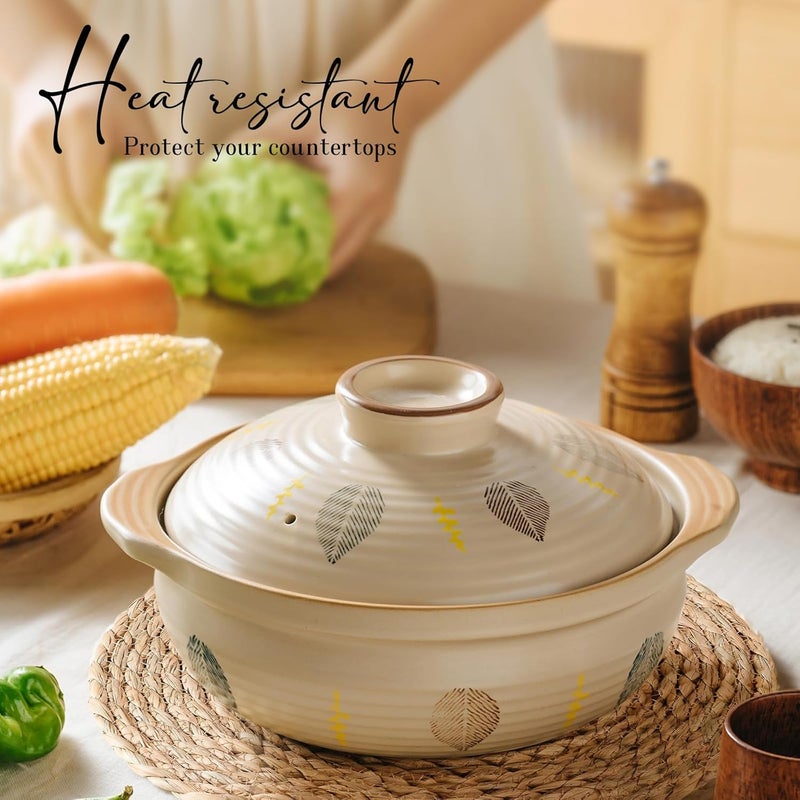 RUNTIVAN Round Woven Placemats Set of 8, Natural Water Hyacinth Place mats, Rattan Placemats Wicker Placemats Farmhouse Boho Braided Heat Resistant Outdoor Placemat Patio Table Place Mats (13.5 inch Set of 8) - Image 5