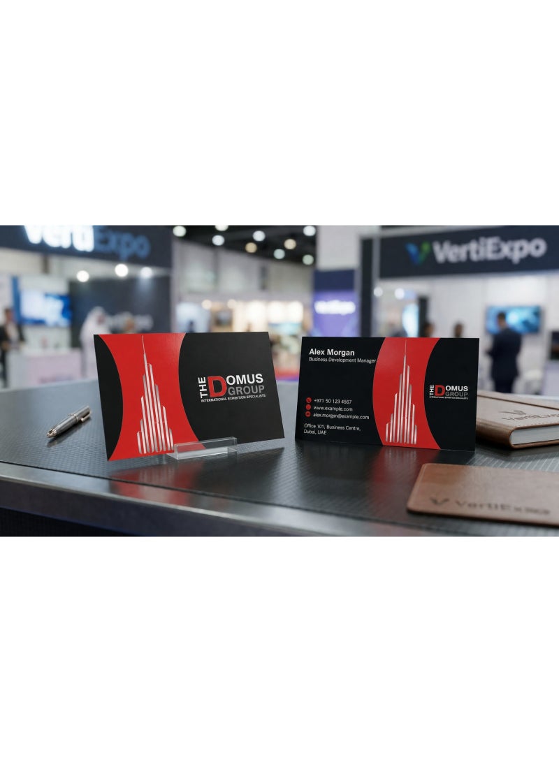 Premium Business Card(100pcs) Printing Service - High-Quality Custom Design & Finishes - Image 1