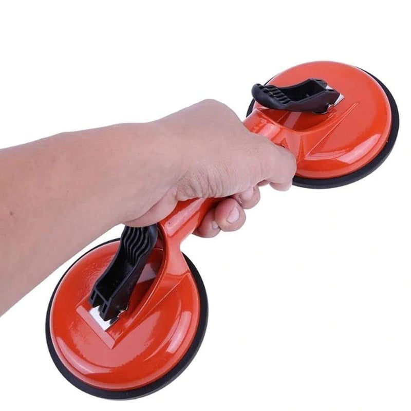 DIY Crafts Diy Crafts CTDIYHI47316 Suction Cup for Lifting Marble for Works Glass Double Sided Vacuum Suction Cup for Lifting Marble 4 Vacuum Handle Multicolor  - Image 2