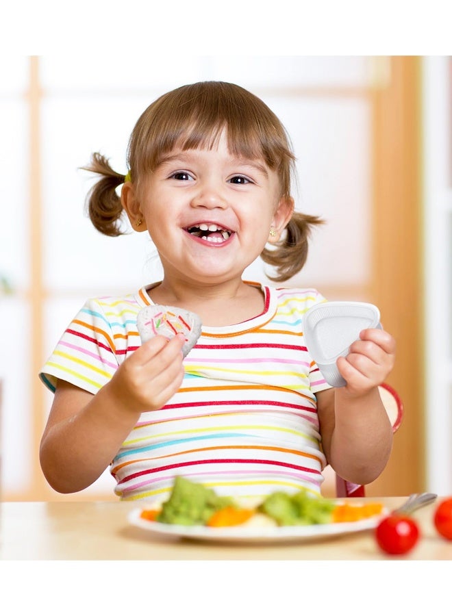 3 Pack Rice Ball Mold, Sushi Mold Diy Sushi Cooking Tools For Japanese Boxed Meal Children Bento(Transparent) - Image 5