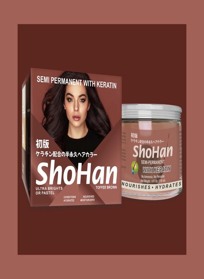 ShoHan Semi Permanent Hair Colour Brown - (Brown, Pack of 1) - Image 3