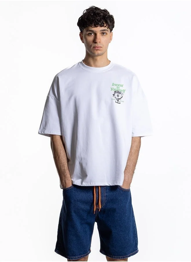 شايبس تيشيرت مطبوع ناعم