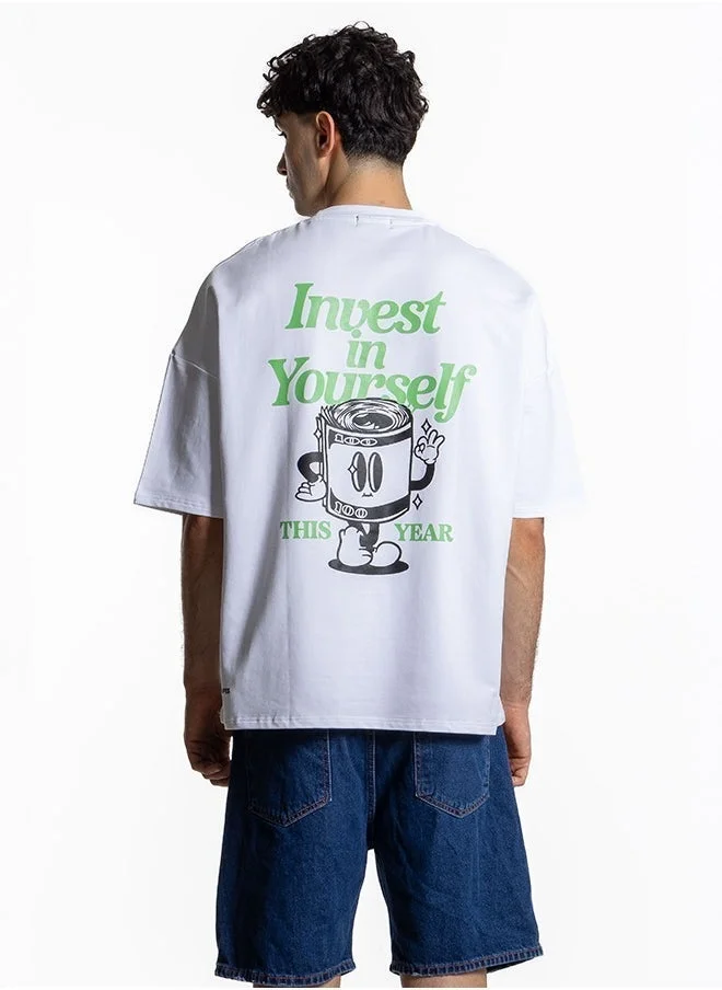 شايبس تيشيرت مطبوع ناعم