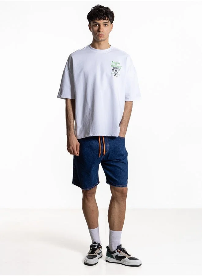 SHAPES SOFT PRINTED T-SHIRT