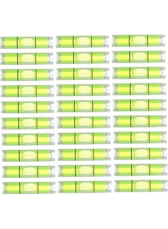 50 قطعة من أداة مستوى الفقاعة الأسطوانية المصغرة لأعمال DIY وتركيب إطارات الصور والتسوية الدقيقة - Image 1