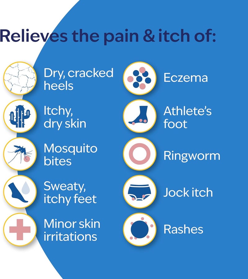 Bluestar Anti-Itch Medicated Ointment, Fast-Acting Relief for Dry, Itchy Skin, Rashes, Ringworm, Dry Cracked Heels & More, Hydrocortisone-Free & Steroid-Free, 2 OZ - Image 4