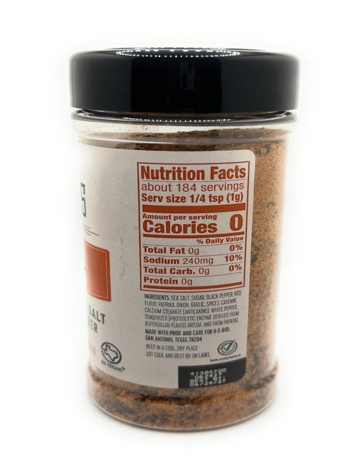 heb Texas Originals Brisket Rub Seasoning with Sea Salt and Tenderizer 6.5oz - 1 shaker bottle - Image 2