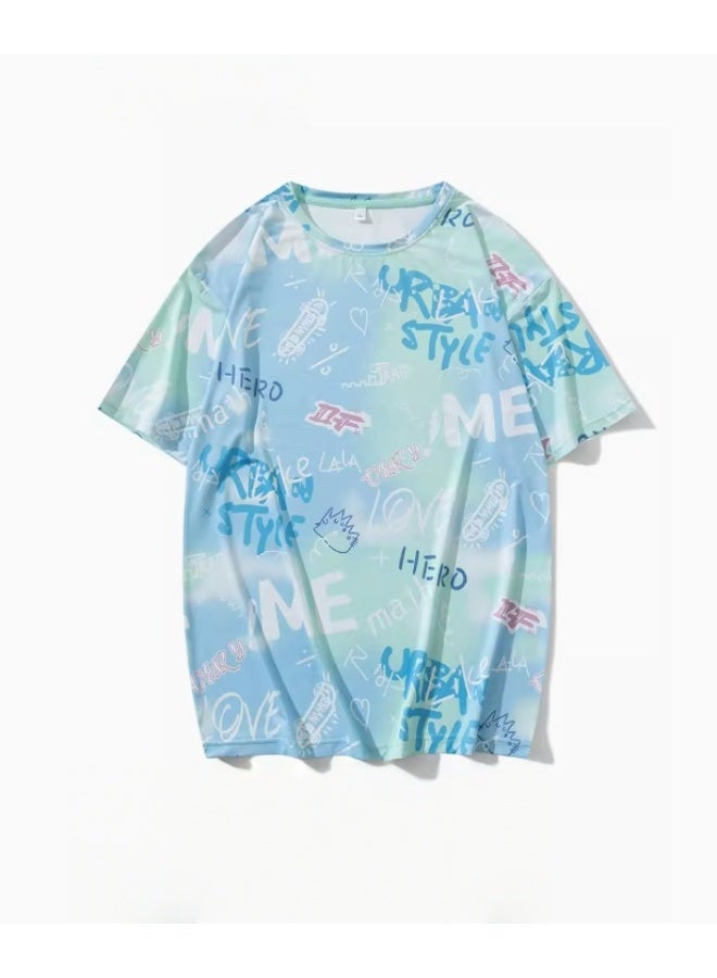 Nariele New Casual Breathable Versatile Short Sleeved Shirt