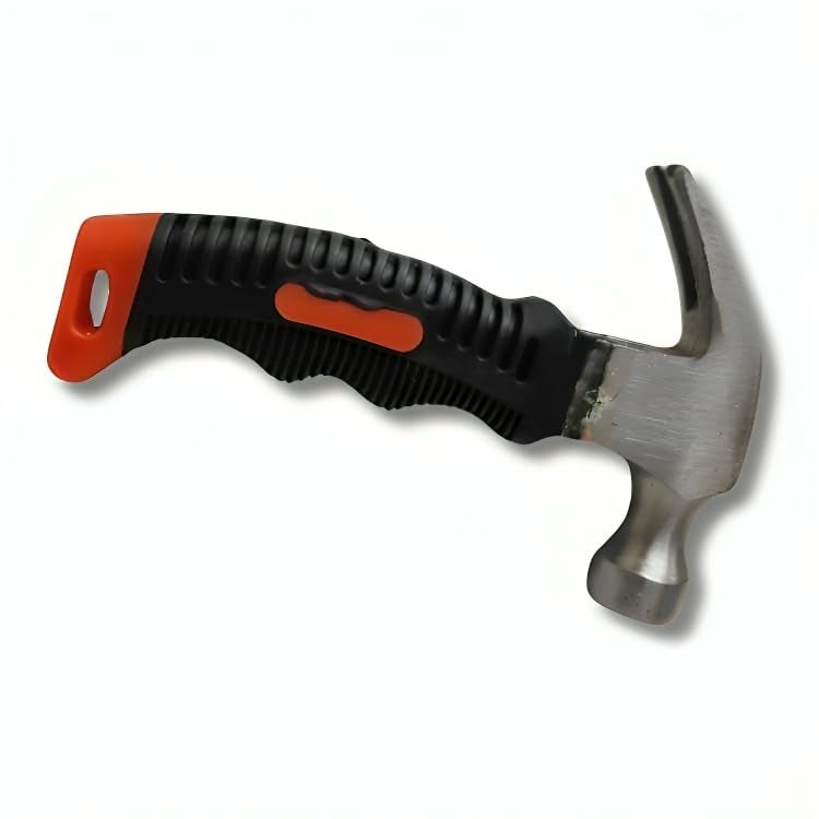 ziodic ZIODIC Mini Hammers Rubber Grip Short Handle Claw Hammer Carpentry Iron Hammer Household Multipurpose Hammer Hardware Tools Multicolor  - Image 2
