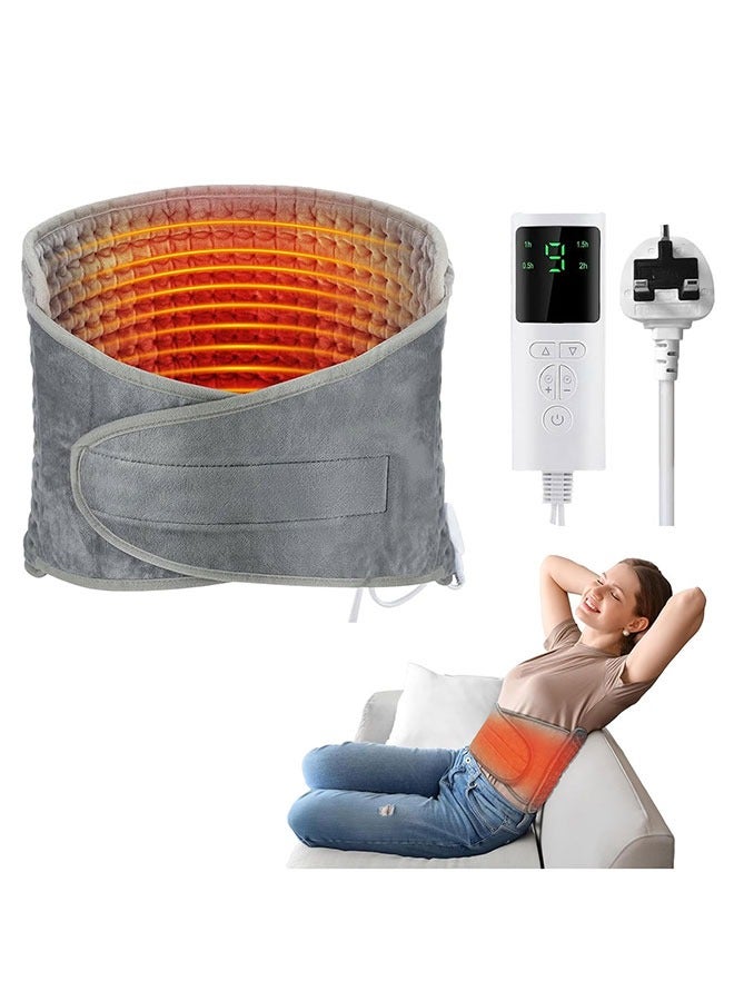 WINEENEE Electric Waist Heating Pad,multifunctional Heating Pad,Heating Pad for Back Pain and Cramps Relief, Upgraded 4 Timer Auto Off and 9 Heat Level Electric Heat Pad  - Image 1