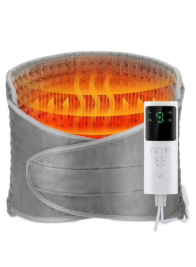 WINEENEE Electric Waist Heating Pad,multifunctional Heating Pad,Heating Pad for Back Pain and Cramps Relief, Upgraded 4 Timer Auto Off and 9 Heat Level Electric Heat Pad - Image 1