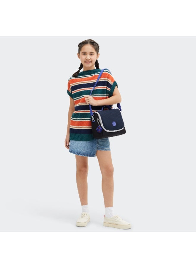 kipling New Kichirou Insulated Kids School Lunchbag with Trolley Sleeve, 0.27 kgs, 6L - True Block (Mixed Colors)  - Image 3