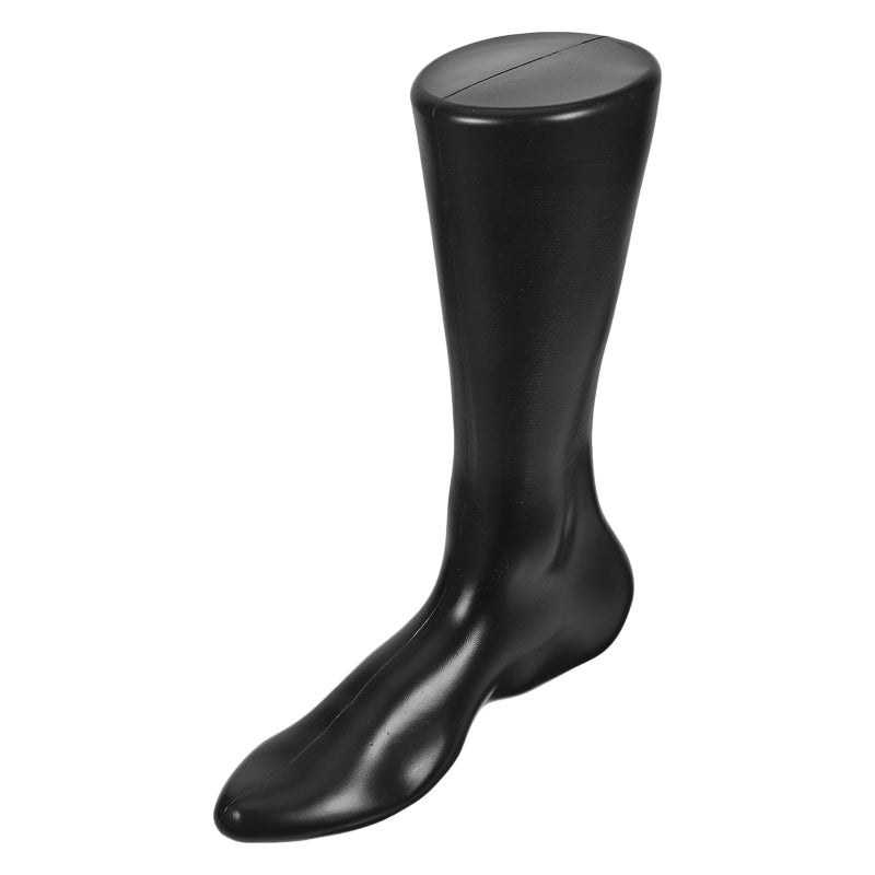 Mannequin Foot Display - Black Male Sock Display Model - Feet Stocking Mannequin Stand Holder For Retail Store And Shoe Ankle Bracelet Showcases (Men) - Image 1