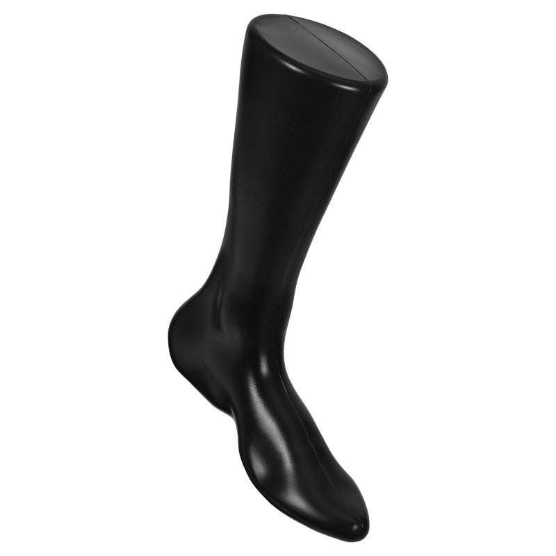 Mannequin Foot Display - Black Male Sock Display Model - Feet Stocking Mannequin Stand Holder For Retail Store And Shoe Ankle Bracelet Showcases (Men) - Image 3