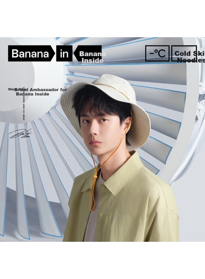 Bananain cooling Pad 502 Uv Sun Hat Uni Sunscreen Cap For Men And Women Uv Protection Sun Hat Fishing Hat - Image 1