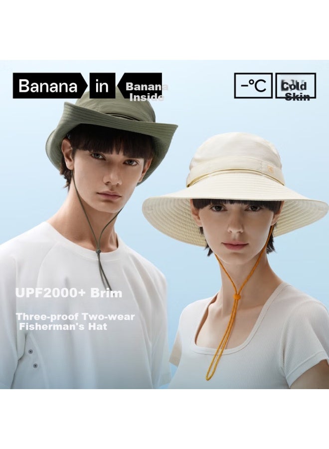 Bananain cooling Pad 502 Uv Sun Hat Uni Sunscreen Cap For Men And Women Uv Protection Sun Hat Fishing Hat - Image 2