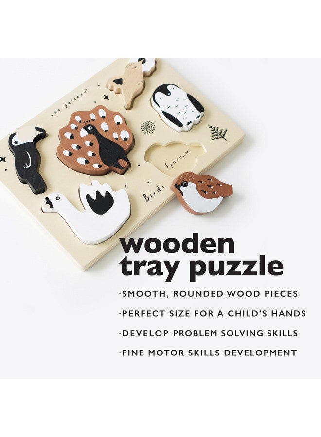 Wee Gallery Wooden Tray Puzzle Bugs, Montessori Toy for Toddlers and Preschoolers for Early Learning and Fine Motor Skill Development, Sustainable Educational Puzzle for Kids - Image 3